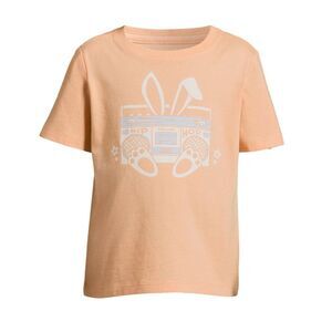 Wonder Nation Easter Toddler Short Sleeve Graphic T-Shirt, Size 2T